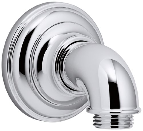 KOHLER K-72796-CP Artifacts Wall-mount supply elbow, Polished Chrome