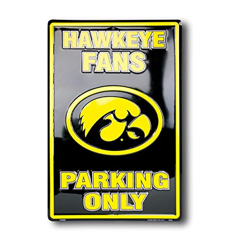 Diesel Power Plus New Iowa Hawkeyes Hawkeye Fans Parking ONLY Sign 12