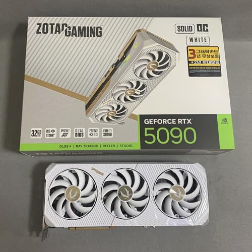 No GPU) ZOTAC Gaming GeForce RTX 5090 Solid Graphics Card, White