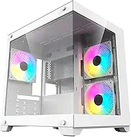 PC GAMER AMD WHITE RYZEN 7 5700G 16GB 3200MHZ NVME 512GB 600W BIVOLT RADEON VEGA 8