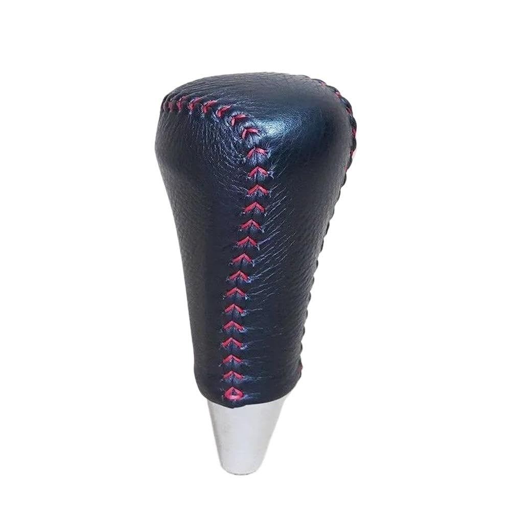 Sxqpocar Red Real Leather Gear Shift Knob Cover For Lexus Lx570 2007-2013 Gear Lever Ball Protector Shift Lever Head(Red)