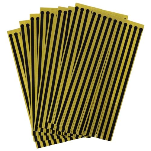 Image of ESD Heel Strap 100pcs Non-Woven Fabric Disposable Yellow ESD Anti Static Adjustable Heel Grounder Straps Grounding Removing Static
