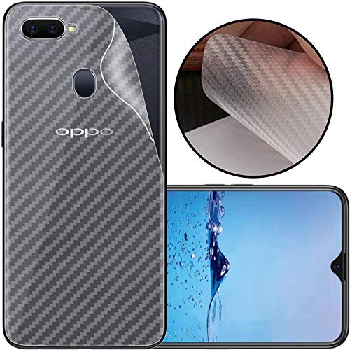 Image of Compatible with Oppo Realme 2 Pro Back Screen Protective Film Carbon Fiber Skin Transparent Screen Guard Sticker