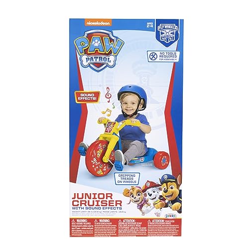 Paw Patrol 608311 Ride-On 10 Inch Fly Wheel Junior Cruiser Tricycle thumb #6