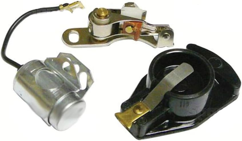 Points Condenser Rotor Ignition Tune up Kit Replacement for Ford/NH 8N Tractors ATK7FAR