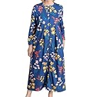 Healthy Living Direct Long Sleeve Velour Kaftan Meadow