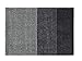 Produktbild Schöner Wohnen Kollektion Rutschhemmende Sauberlaufmatten Manhattan  waschbarer Teppichläufer  strapazierfähige Schmutzfangmatten  (Streifen anthrazit-grau, 50 x 70 cm)