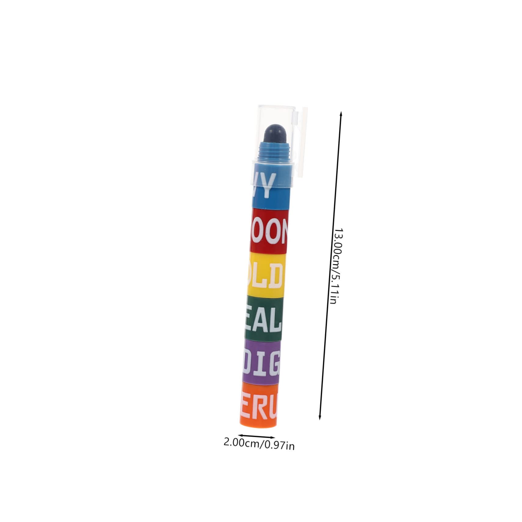 Abaodam 4sätze Bunte Highlighter Stifte Kreative Markierstifte Für Schüler Und Studenten Leicht Handlich Und Komfortabel Für Notizen Und Arbeiten Für Schule Und Büro