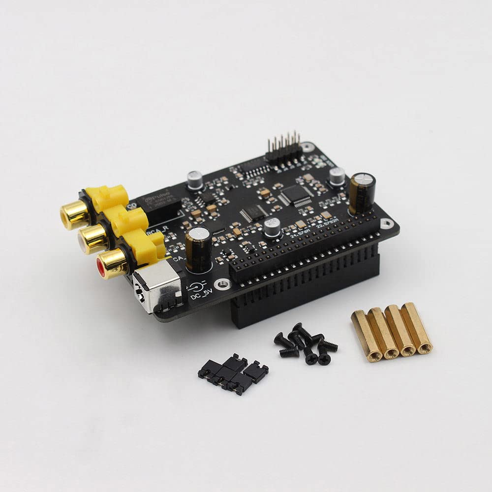 CS43198 Digital Broadcast Decoder Board I2S 32bit/384K DSD256 DAC for Raspberry Pi 2B 3B 3B+ 4B