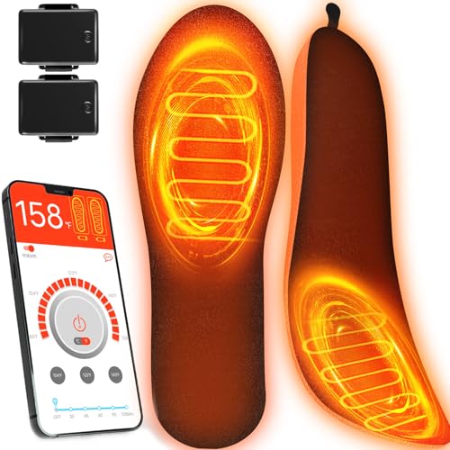 APP Control Heated Insoles Rechargeable