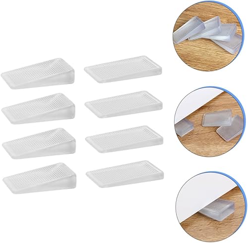 Miniatura 7 de Almohadilla de nivelación de muebles, almohadillas estabilizadoras para muebles, parte inferior de la pared de la puerta, sujetalibros
