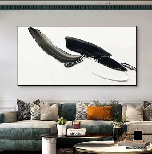 Peinture minimaliste pour couloir moderne grand tableau déco salon 40x60