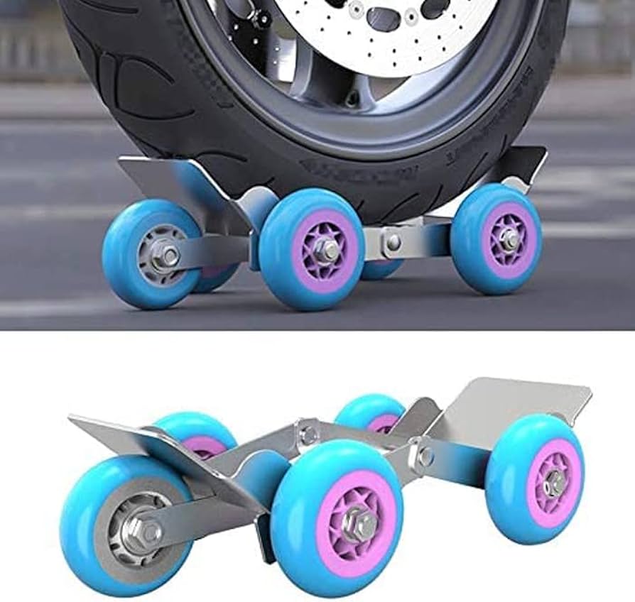 MLD Flat Tire Wheel Puller Booster Large Trailer Electric Emergency Help Self-Rescue Transporter with 5 Wheels for Motorcycle Bike, SCOOTY & EBIKE(Met... - Price History