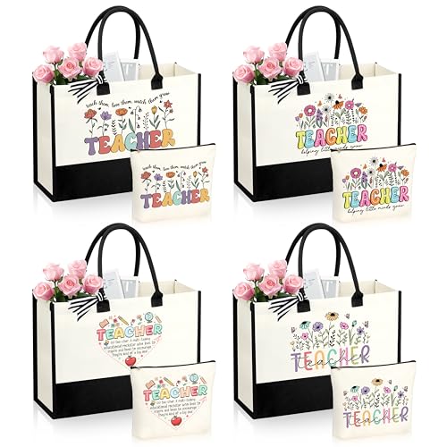 JSTUMB 8 Pcs Teacher Appreciation Gifts for Women Bulk, End of Year Thank You Christmas Ideas Gifts for Teachers