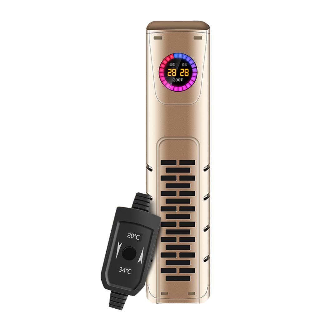 Calentador de Acuario Calentador de tanque de acuario PTC, Calentador de tanque de pantalla LED digital ajustable de temperatura, Calentador de tanque de peces sumergible con termostato electrónico