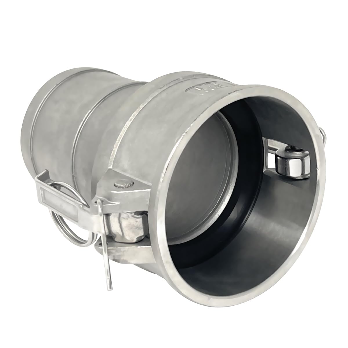 Gloxco Stainless Steel Type C Cam and Groove Hose Fitting, 3" Female Camlock x 3" Hose Shank (CAM-30-C-SS)