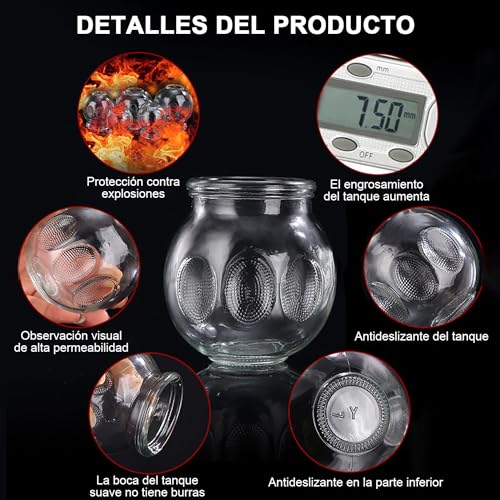Mejores precios y opiniones de Venta de vasos de vidrio más recomendados. 3 Imagen adicional