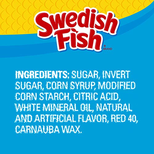 SWEDISH FISH Mini Soft & Chewy Candy, 240 - 0.21 oz Packs