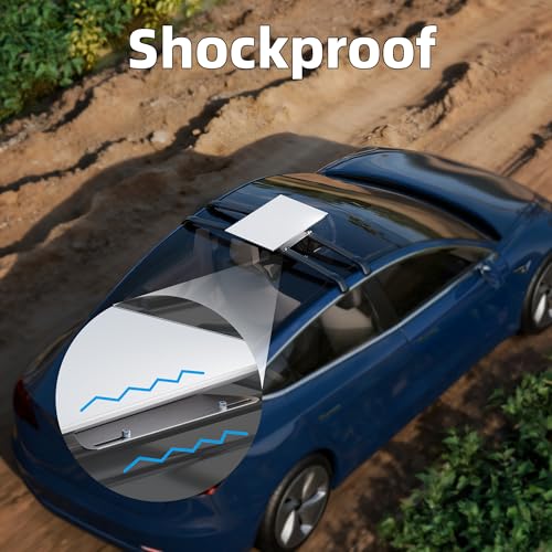 Image of DAIERTEK Starlink Performance Gen3 Mount, Starlink Flat high Performance Car Mount, Easy Screw Installation, Waterproof, for Car Roof Rack, RV, Truck, Trailer