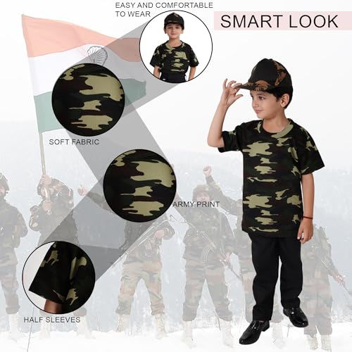 Image of Kaku Fancy Dresses Our Helper Costume for Boys & Girls | Social Helper Doctor, Nurse, Fireman, Postman, Teacher, Farmer Dress For Kids