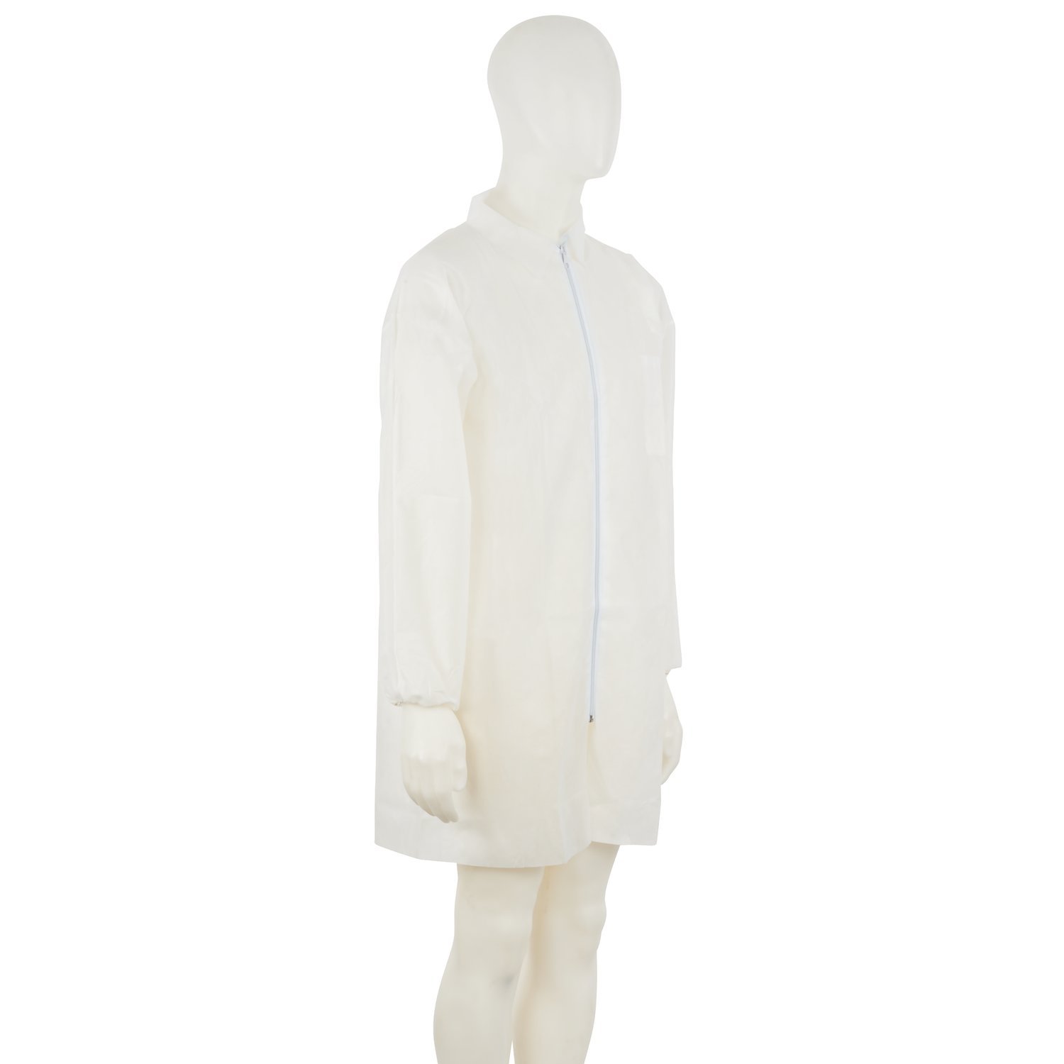 3M3M Visitors Coat, White, 4400-W-S