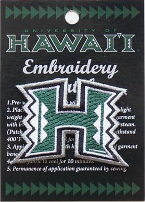 Amazon ハワイ大学 ワッペン H 並行輸入品 ワッペン アップリケ 通販