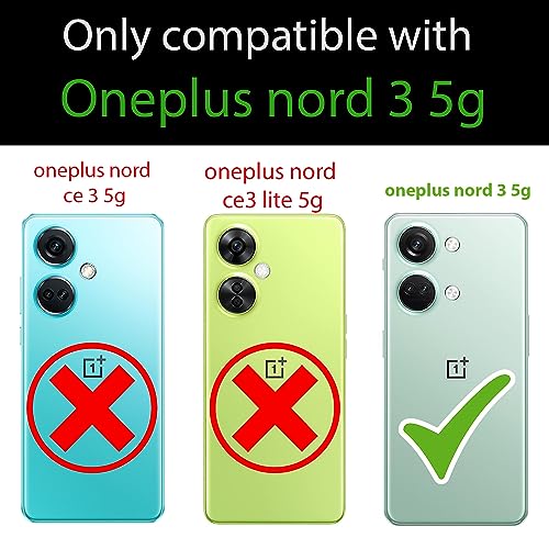 Image of Pikkme OnePlus Nord 3 5G Back Cover | D5 Tough Armor Bumper | 360 Protection Case | Ring Holder Stand Case for OnePlus Nord 3 5G (Blue)