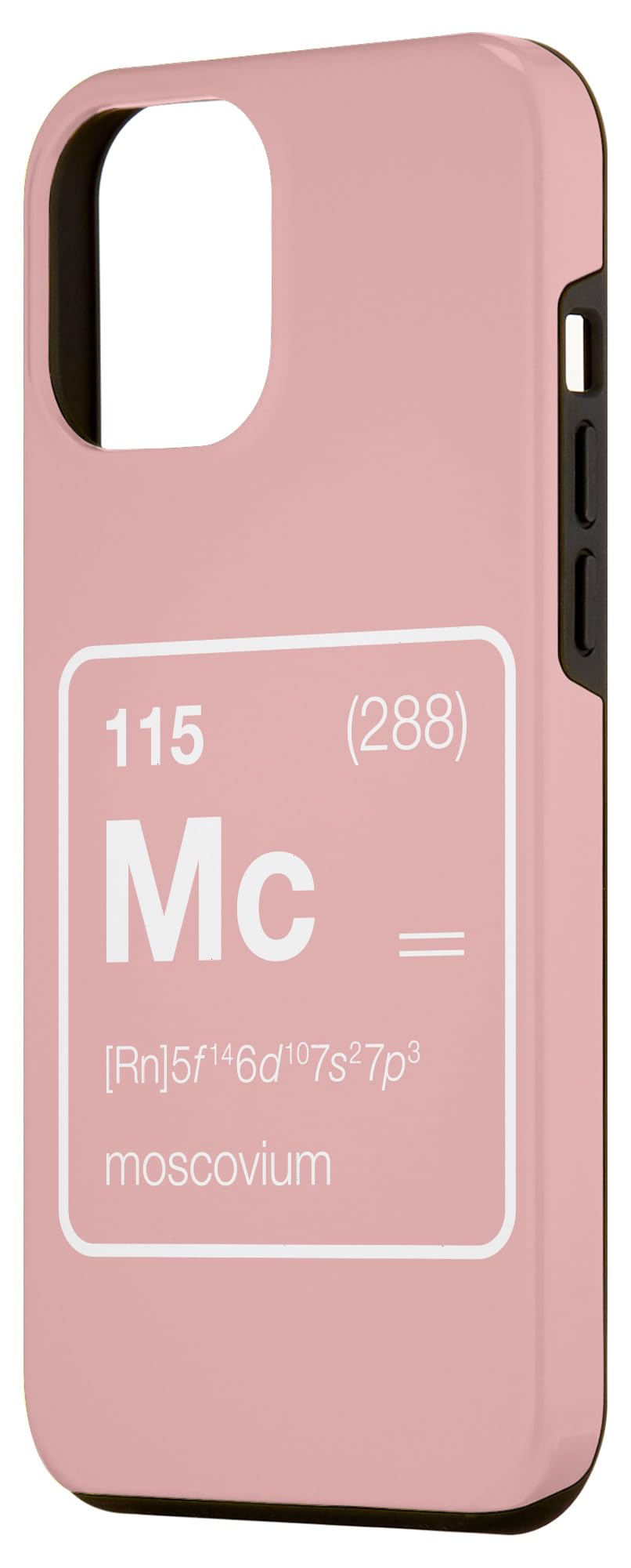 iPhone 12 Pro Max Element 115 / Moscovium Periodic Table Design Case - Image 2