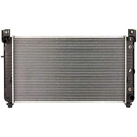 AutoShack Radiator Replacement for GMC Sierra 1500 Classic Yukon XL 1500 Cadillac Escalade EXT Escalade ESV Hummer H2 Chevrolet Avalanche Silverado 1500 Classic 2000-2014 Tahoe Suburban 1500 34" RK935 Cover