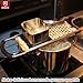 Premium Grade Stainless Steel Spaetzle Maker with Comfort Grip Handle Traditional German Egg Noodle Maker