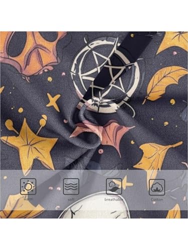 ZZKKO Vintage Skull Star Leaf Girls Underwear Toddler Panties for Girls Comfort Brief Size 2-8T3