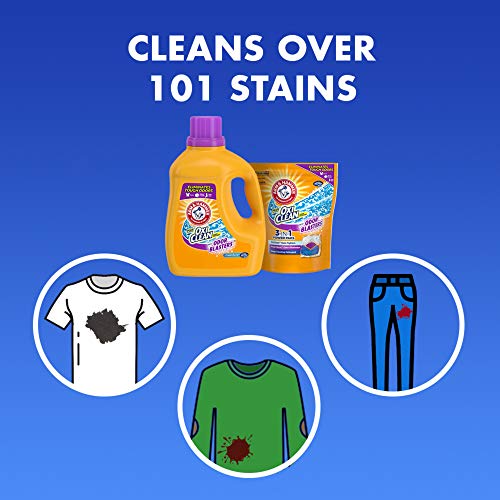Image of Arm & Hammer Plus OxiClean Odor Blasters Fresh Burst, 70 Loads Liquid Laundry Detergent, 122.5 Fl Oz
