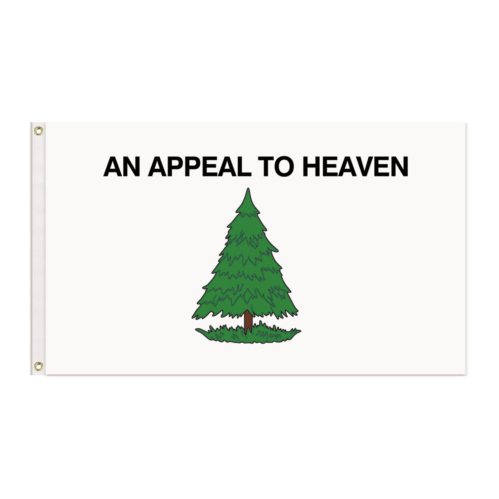 An Appeal to Heaven Flag 3x5 Ft Pine Tree Flag Banner with 2 Brass Grommets for Outdoor Decor