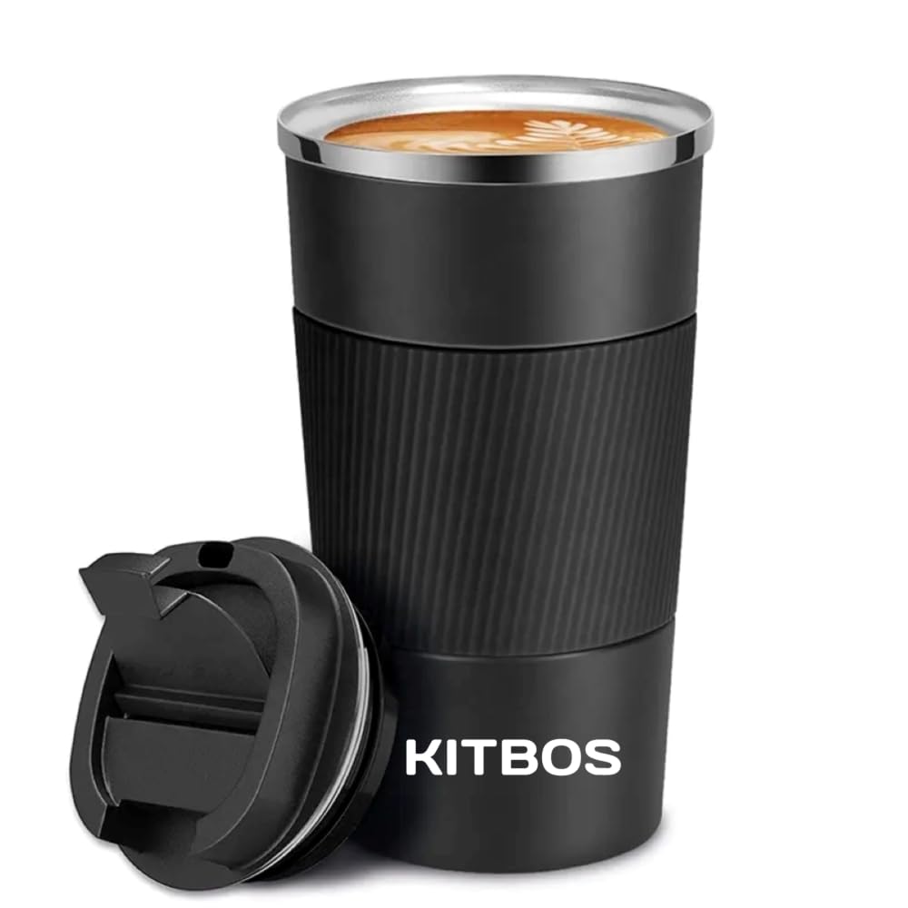 See full amazon price history chart for KITBOS Coffee Tumbler 510 ML | Stainless Steel Vacuum Double Wall Coffee Mug with Lid and Silicon Grip | Insulated Travel Coffee Mug | Ideal for Personal & Corporate Gifting (Black) KITBOS Coffee Tumbler 510 ML | Stainless Steel Vacuum Double Wall Coffee Mug with Lid and Silicon Grip | Insulated Travel Coffee Mug | Ideal for Personal & Corporate Gifting (Black) (B0CRHP1X4B) Amazon Price History, Amazon Price Tracker