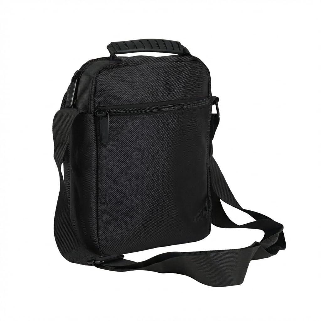 No Limits Bolso bandolera ajustable para hombre, tejido antiarañazos, diseño deportivo, multibolsillos, para viajes, trabajo y tiempo libre