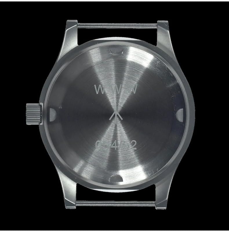 MWC 1940s/50s Dirty Dozen Automático Acero Negro Tela Militar Reloj Hombre