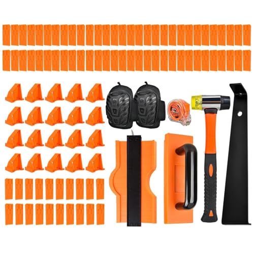 Kit d'installation de sol stratifié et outils de réparation de plancher bois clipsé