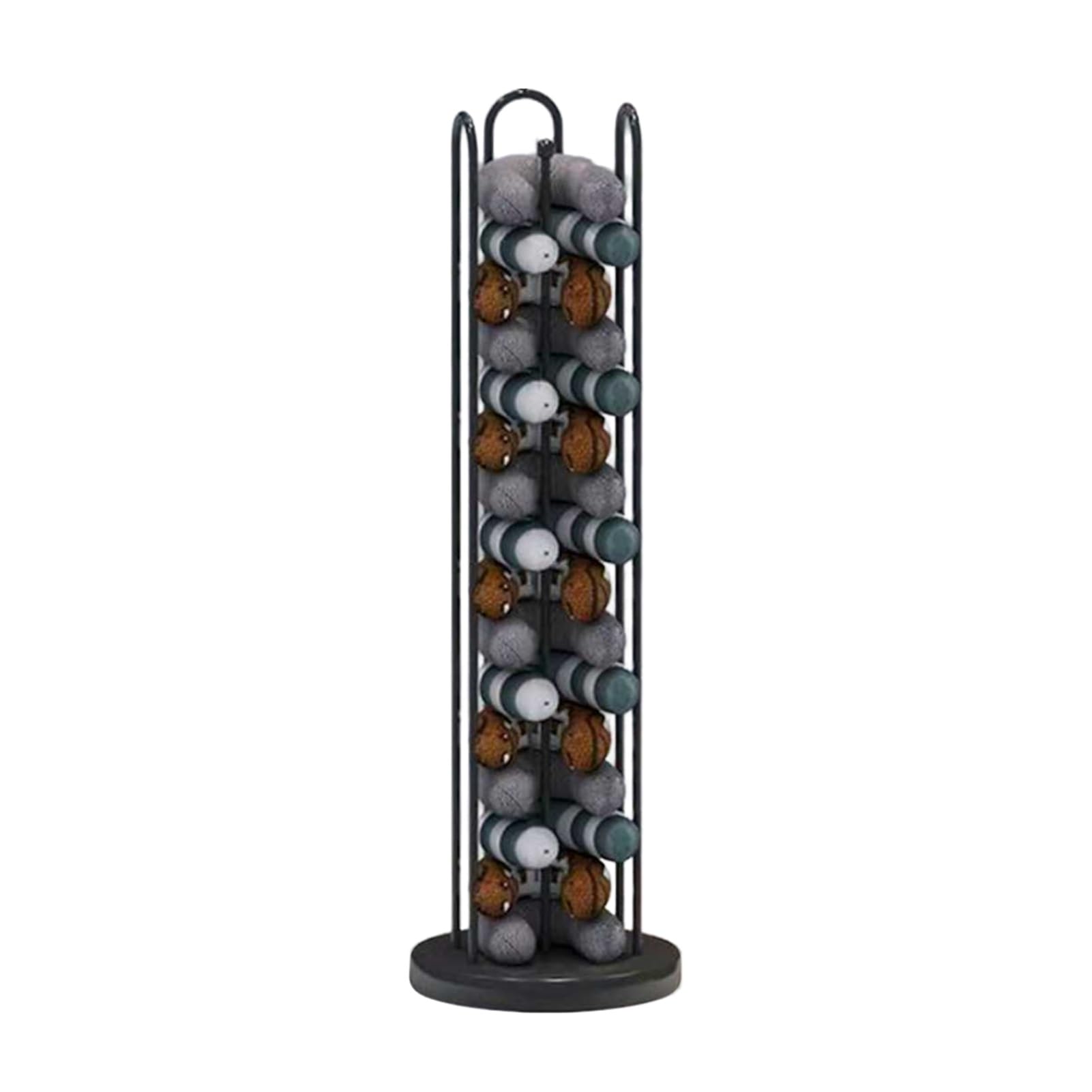 Support rangement en U grande capacité 30kg pour 16 coussins