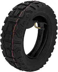 Scooter elétrica com pneus off-road de 10 polegadas 10 x 3 pneus internos e externos