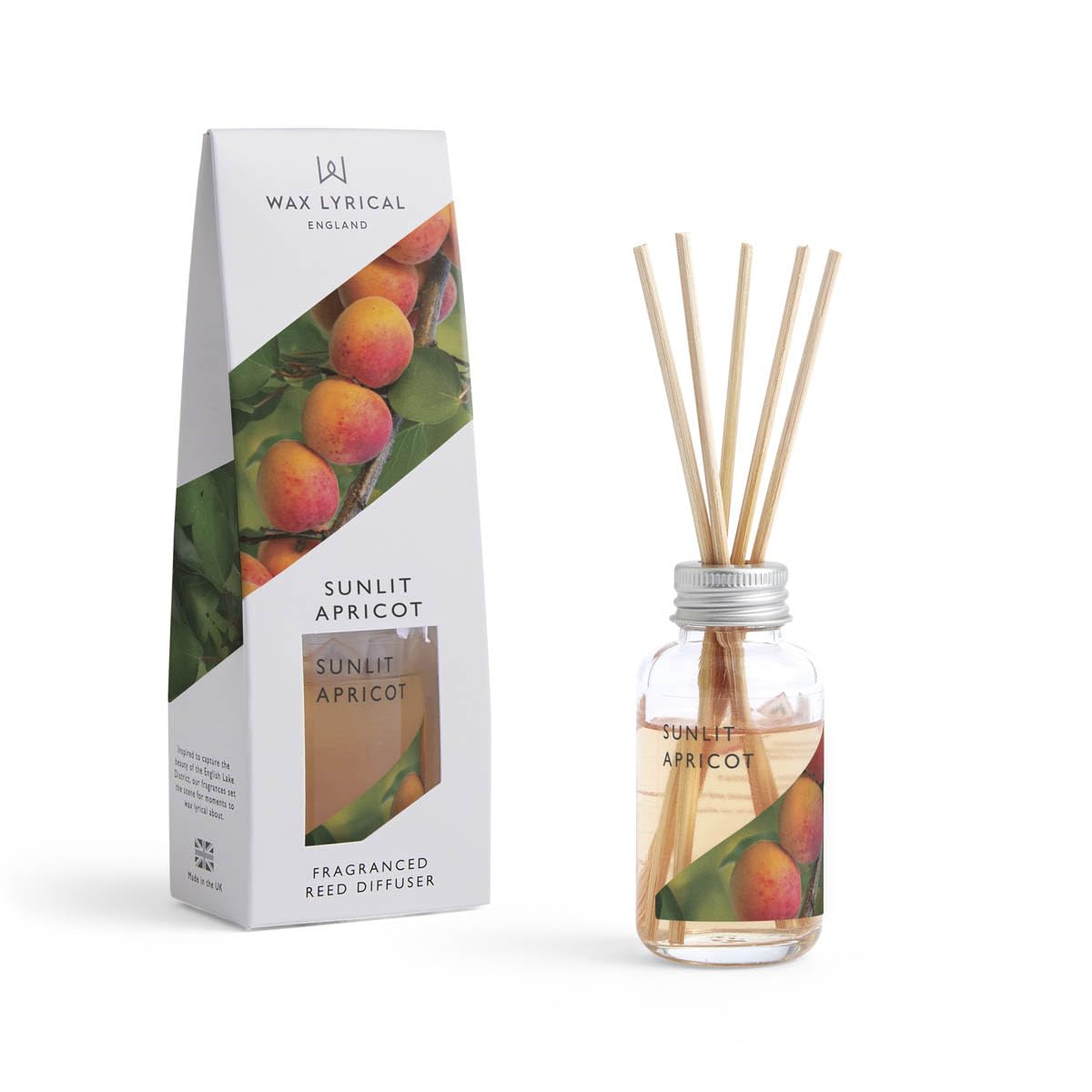 Wax Lyrical Sunlit Apricot Reed Diffuser 40ml