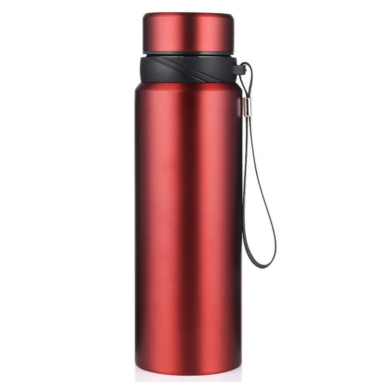 Taza Botella De Agua Térmica Botella De Agua Termo para Matraces De Vacío De Agua Botella De Acero Inoxidable-750 Ml-Dorado