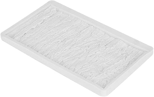 Miniatura 7 de Zerodis Alfombrilla antiadherente de impresión de fondant con forma de corteza de árbol, de grado alimenticio, de silicona, pan, postres,