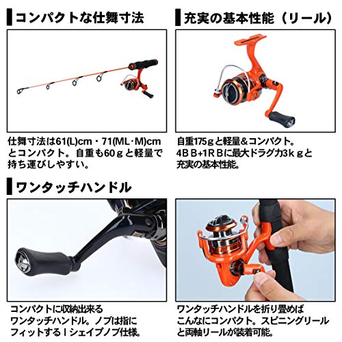 ダイワ(DAIWA) 穴釣り・波止釣りロッド MC 750M 釣り竿 3枚目