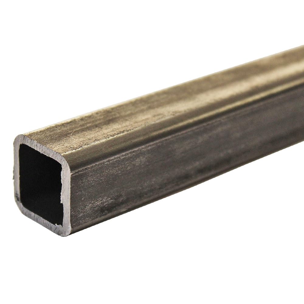 MILD STEEL ERW BOX SECTION SQUARE HOLLOW 20MM to 70MM - 1 Metre (100cm) Lengths (25mm x 25mm x 2.5mm Box)