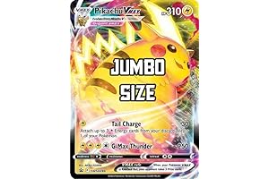 Pokemon Jumbo Packs 43092 Premium Jumbo Pokemon Trading Cards Pikachu Vmax