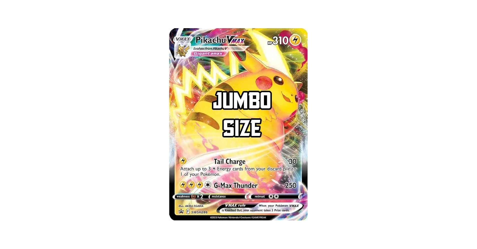 Pika Pikachu VMAX HR 114/100 S4 Amazing Volt Tackle - Pokemon