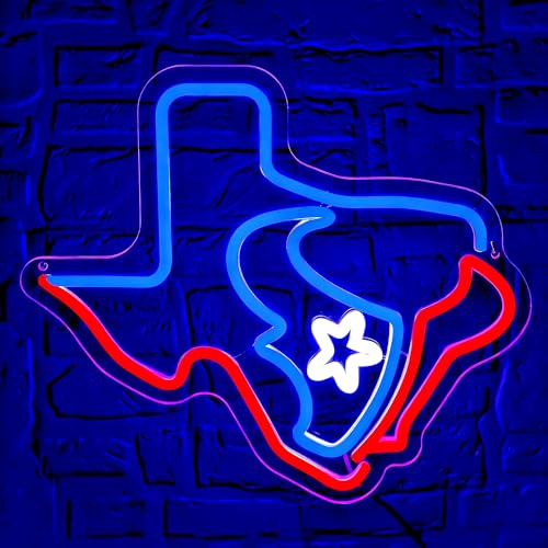Image of Football Neon Sign for Wall Decor Rugby LED Light for Man Cave | Dimmable football neon light, bedroom, rugby fans club, garage, gamer room, bar decor, birthday gifts, size 13.7*12 in