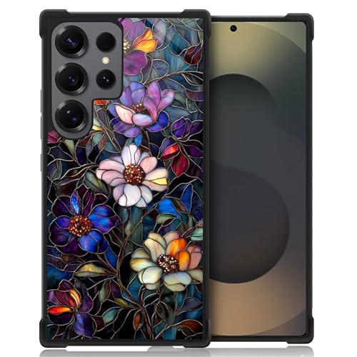 Coque antichoc Samsung S25 Ultra protection antidérapante fleurs