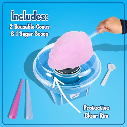 Kool-Aid Cotton Candy Machine for Kids - Fun Family Treat Maker - Image 4