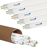 Yield Lab 24w T5 Fluorescent Grow Light Bulbs (6400k) – Hydroponic, Aeroponic, Horticulture...